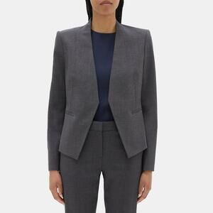 Open Blazer In Sevona Stretch Wool